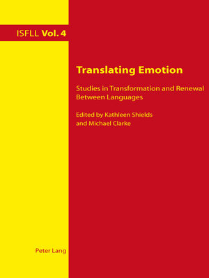 cover image of Translating Emotion